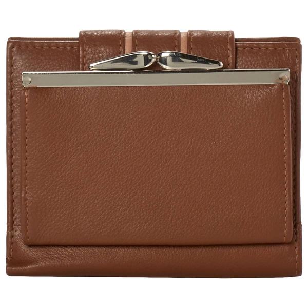 Womens Great American Leatherworks Tab French Purse Wallet