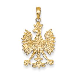Gold Classics(tm) 14k. Gold Eagle Pendant
