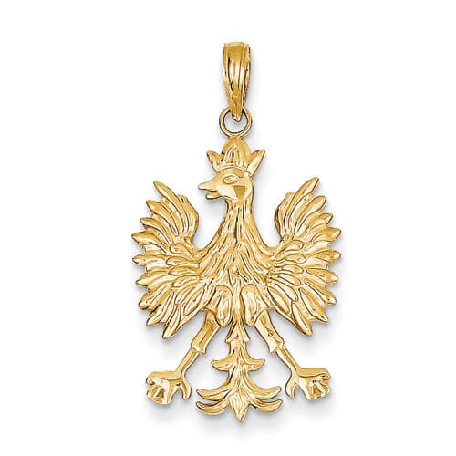 Gold Classics(tm) 14k. Gold Eagle Pendant - image 