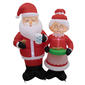 Inflatable 6ft. Santa & Mrs. Claus - image 1
