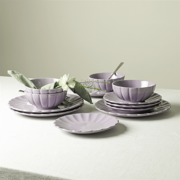 Earth & Clay Phoenix 12pc. Stoneware Dinnerware Set
