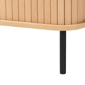 Baxton Studio Lucia Fluted Wood Sideboard Cabinet - image 6
