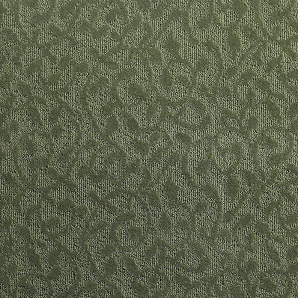 Garland Ivy Pattern Rectangle Area Rug - Sage