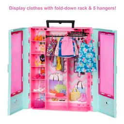 Barbie® Closet Playset With 3 Outfits & Accessories