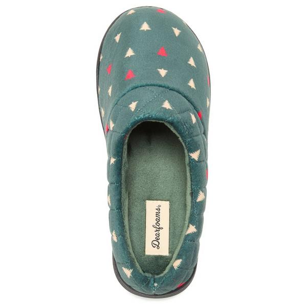 Womens Dearfoams Darcy Velour Clog 36