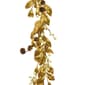 National Tree 9ft. Gold Metallic Laurel Garland w/ Pinecone - image 3