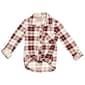 Girls (7-16) No Comment Button Down Top - Feller Plaid - image 1