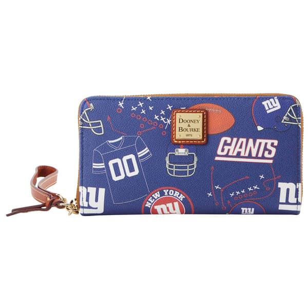Dooney & Bourke New York Giants LG Zip Around Wristlet