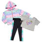 Toddler Girl Body Glove 3pc. Heart Tee, Windbreaker, Leggings Set - image 1