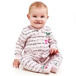 Barbie Family Christmas Logo Santa Unisex Sleep 2 Piece Pajama Set