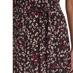 Womens Tommy Hilfiger Short Sleeve Abstract Jersey A-Line Dress