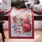 Threadmade Botanical Harvest Pumpkin Engineered Table Runner - image 2