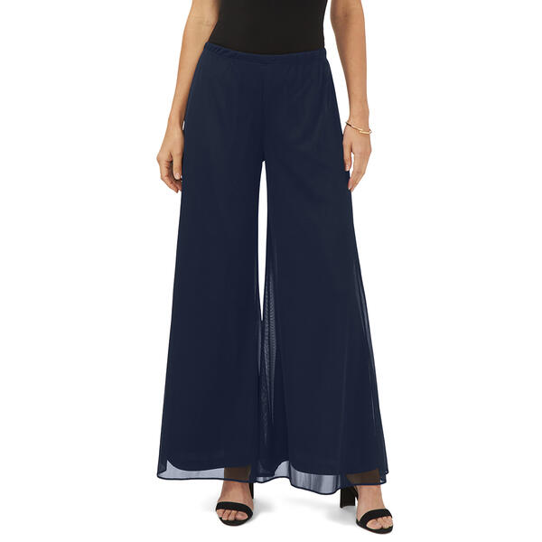 Womens MSK Chiffon Wide Leg Pants - image 
