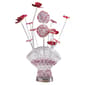 HomeRoots 22in. Acrylic Red Rose Bedside Table Lamp - image 1