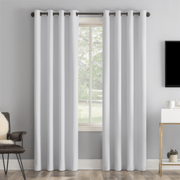 Sun Zero Tresello 100% Blackout  Grommet Curtain Panel