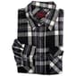Mens FiveBrothers&#40;R&#41; Long Sleeve Flannel Shirt - Black/White - image 1