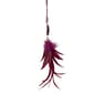 Northlight 9in. Plum Red Feather Pendant Christmas Ornament - image 3