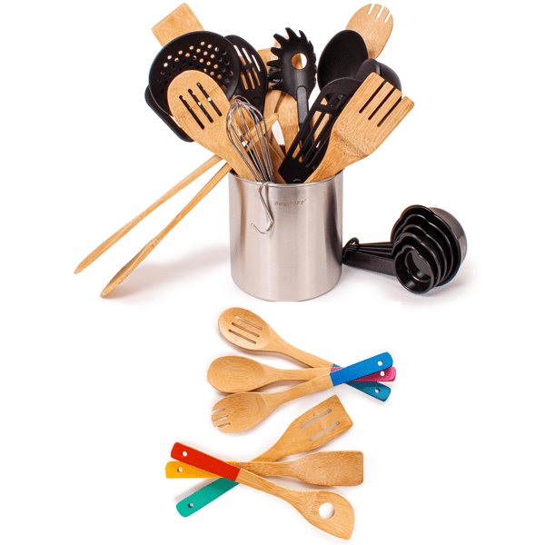 BergHOFF Studio 29pc. Nylon & Bamboo Tool Set - image 