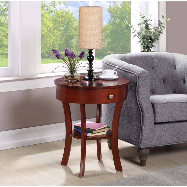 Convenience Concepts Classic Accents Schaffer 1-Drawer End Table