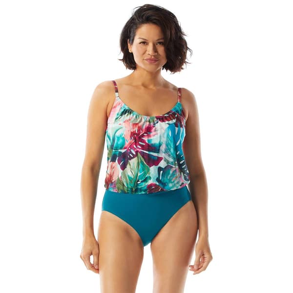Womens CoCo Reef Amaris V-Neck One Piece - image 
