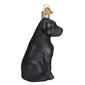 Old World Christmas Black Lab Ornament - image 3