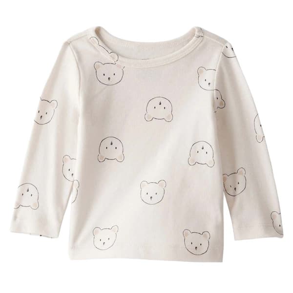 Baby Boy (3-24M) Carter''s Bear Face Boy Overall Set