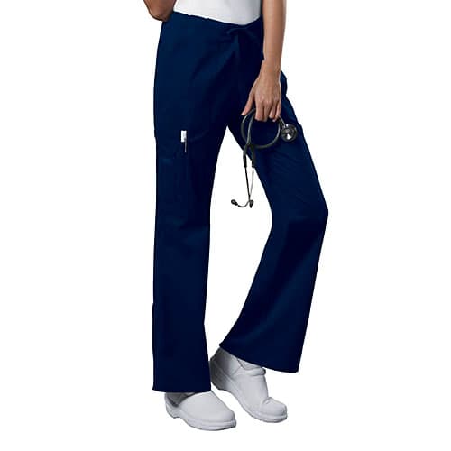 Womens Cherokee Core Stretch Drawstring Pants - Navy - image 