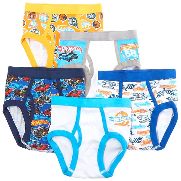 Boys Handcraft Hot Wheels 5pk. Briefs - image 