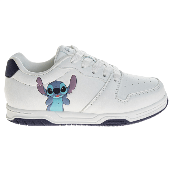 Big Kids Disney™ Stitch Lace Up Vintage Style Sneakers