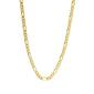 24in. Vermeil Sterling Silver Figaro Chain Necklace - image 1