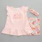 Baby Girl &#40;12-24M&#41; Rene Rofe&#40;R&#41; Wild Flower Top & Bike Shorts Set - image 1
