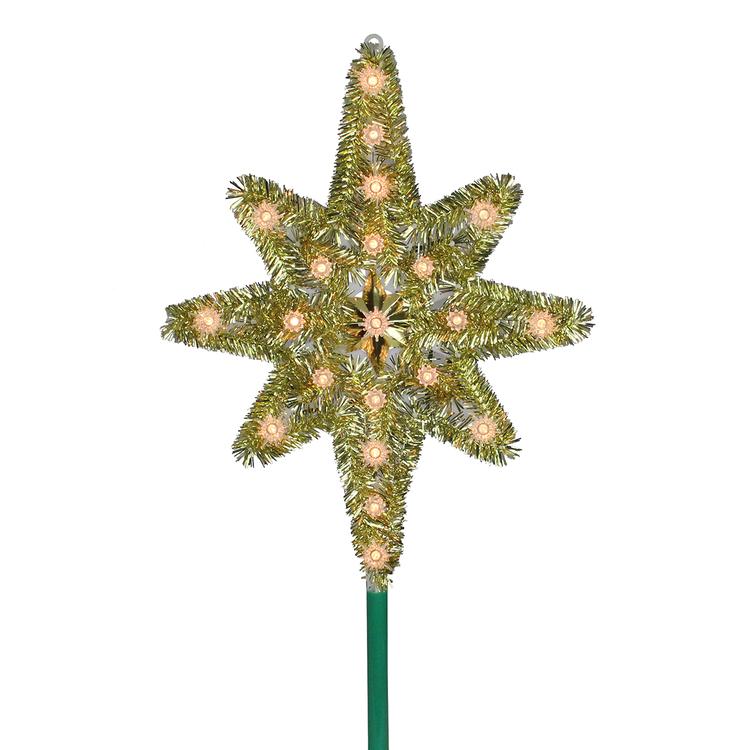 Northlight Gold Lighted Star of Bethlehem Christmas Tree Topper