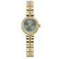 Womens Jessica Simpson Green Dial Mini Bracelet Watch - JS0082GDG - image 1