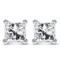 Haus of Brilliance 1/4ctw. Lab Grown Diamond Square Stud Earrings - image 1