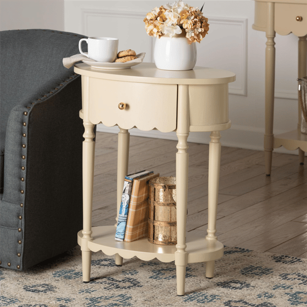 bali & pari Liba 1-Drawer End Table
