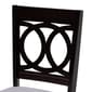 Baxton Studio Kara Modern Dark Brown Wood 5pc. Dining Set - image 3