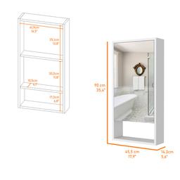 FM FURNITURE Modesto Medicine Cabinet