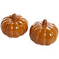 Godinger Harvest Pumpkin Salt & Pepper Shakers - image 1