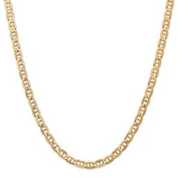Gold Classics™ 6.25mm. Concave Anchor Chain Bracelet