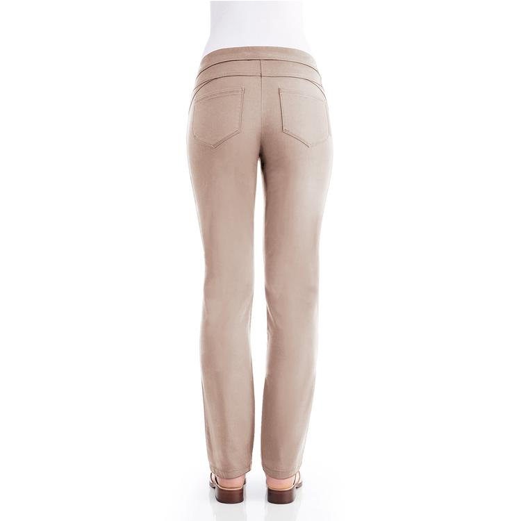 Plus size Napa Valley Cotton Super Stretch Pull on Pant-Average