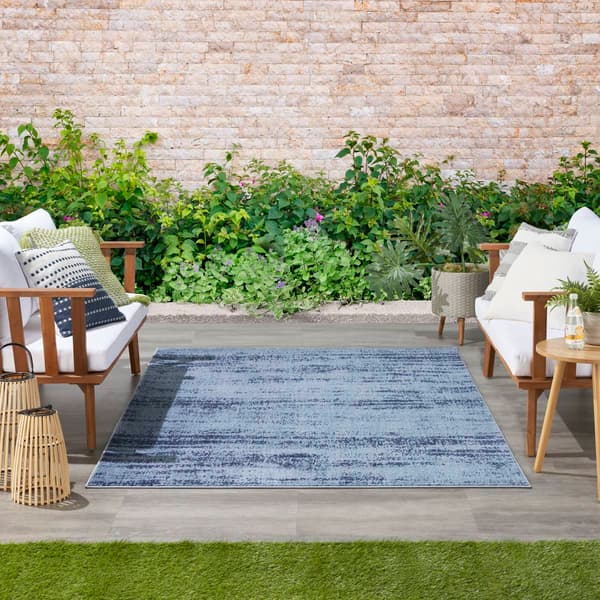 Nourison Essentials Abstract Indoor/Outdoor Large Area Rug