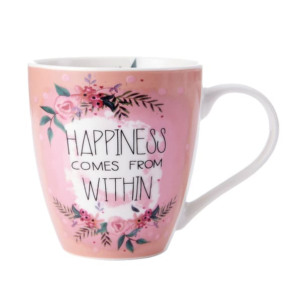 Pfaltzgraff(R) 18oz. Happiness Within Sentiment Mug
