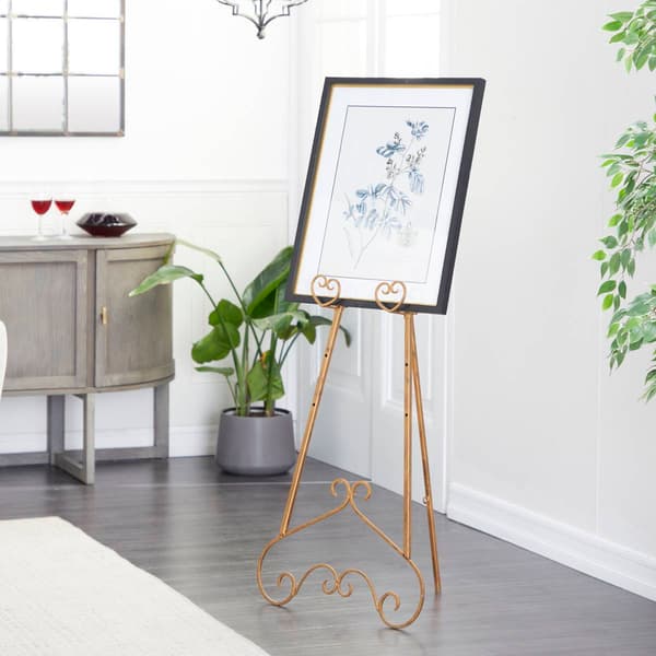 9th & Pike&#174; Gold Metal Traditional Easel