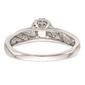 Pure Fire 14kt. White Gold Lab Grown Diamond Engagement Ring - image 4