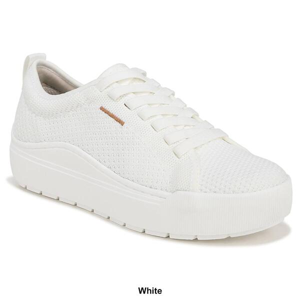 Womens Dr. Scholl''s Time Off Knit Platform Fashion Sneakers