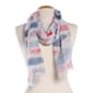 Womens Renshun Fish Sheer Oblong Scarf - image 2