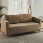Teflon Embossed Stretch Loveseat Slipcover - image 4