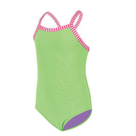 Toddler Girl Little Dolfin&#40;R&#41; Uglies&#40;R&#41; One Piece Swimsuit - Lime