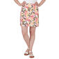 Womens Hearts of Palm A Touch of Tropical Floral Printed Skort - image 1