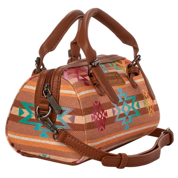 Wrangler Aztec Bowler Satchel